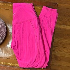 lululemon athletica sonic Pink align  Leggings